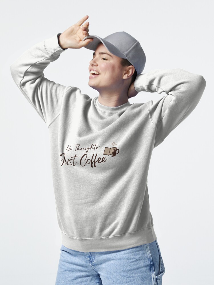 Thumbnail 5 of 7, Pullover Sweatshirt, Funny Iced Coffee Gift – “Don’t Talk Till I Sip” Quote for Caffeine Addicts & Cold Brew Lovers designed and sold by DunkinFan.