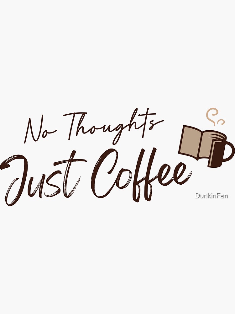 Thumbnail 3 of 3, Sticker, Funny Iced Coffee Gift – “Don’t Talk Till I Sip” Quote for Caffeine Addicts & Cold Brew Lovers designed and sold by DunkinFan.