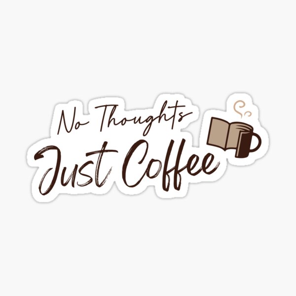 Funny Iced Coffee Gift – “Don’t Talk Till I Sip” Quote for Caffeine Addicts & Cold Brew Lovers Sticker