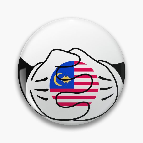 Item preview, Embracing Malaysia: Hands of Unity and Support designed and sold by We-Open-Minds.
