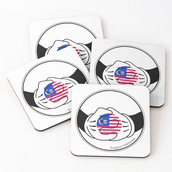 Item preview, Embracing Malaysia: Hands of Unity and Support designed and sold by We-Open-Minds.