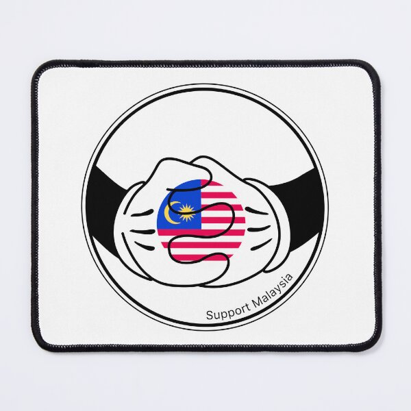 Item preview, Embracing Malaysia: Hands of Unity and Support designed and sold by We-Open-Minds.