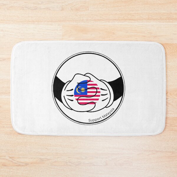 Item preview, Embracing Malaysia: Hands of Unity and Support designed and sold by We-Open-Minds.