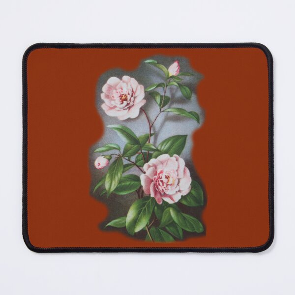 Item preview, Art by Mike watercolor drawing botany flowers blossom nature pink red rose designed and sold by allartbymike.