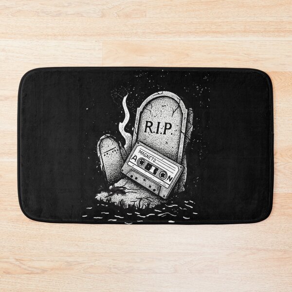 Item preview, Cassette Tape On a Grave In The Flames Of a Bygone Era designed and sold by SurrealArtSzysz.