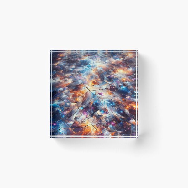 Item preview, Broken Mirrors Abstract Art  designed and sold by Intriguing Designs.