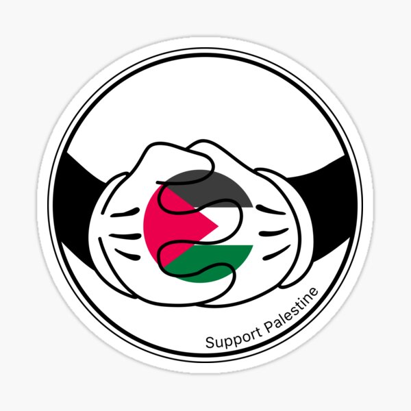 Item preview, Solidarity with Palestine: Hands of Compassion designed and sold by We-Open-Minds.