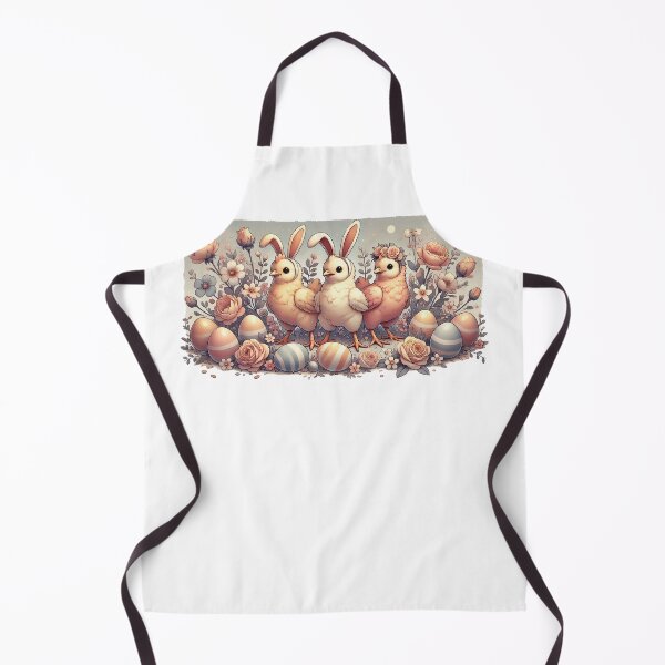 Item preview, Easter Bunny Chicken Chick Retro Cottagecore designed and sold by LuminOrb.
