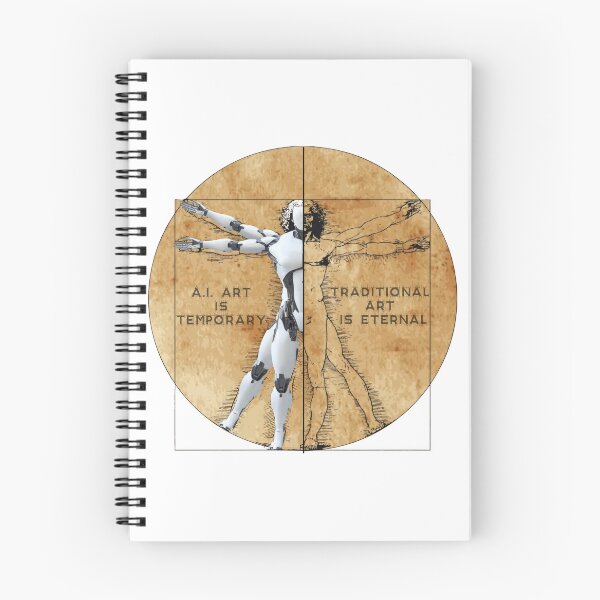 Item preview, AI art is Temporary - Traditional Art is Eternal designed and sold by Mangumba.