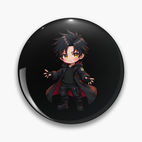 Item preview, Anime Boy Agent - In the Shadow of the Night designed and sold by  VectorArtFactory.