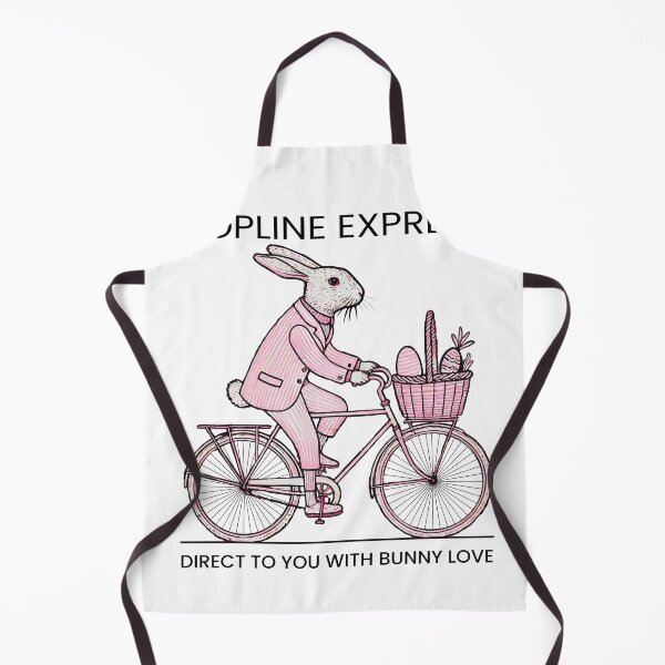 Item preview, Easter Hopline Express Retro Bunny designed and sold by LuminOrb.