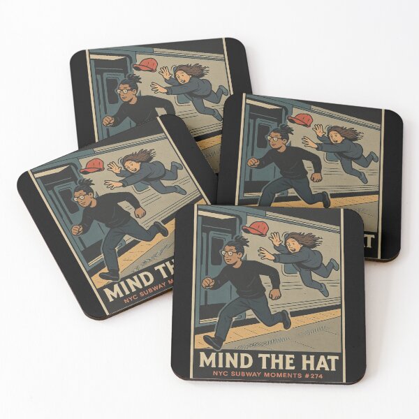 Item preview, Mind the Hat – NYC Subway maga Cap Incident  designed and sold by MayaDelaye.