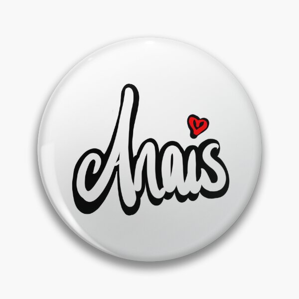 Item preview, Anais popular girls first name in white. Top 100 Personalized personalised customised name Anais  designed and sold by Artonmytee.