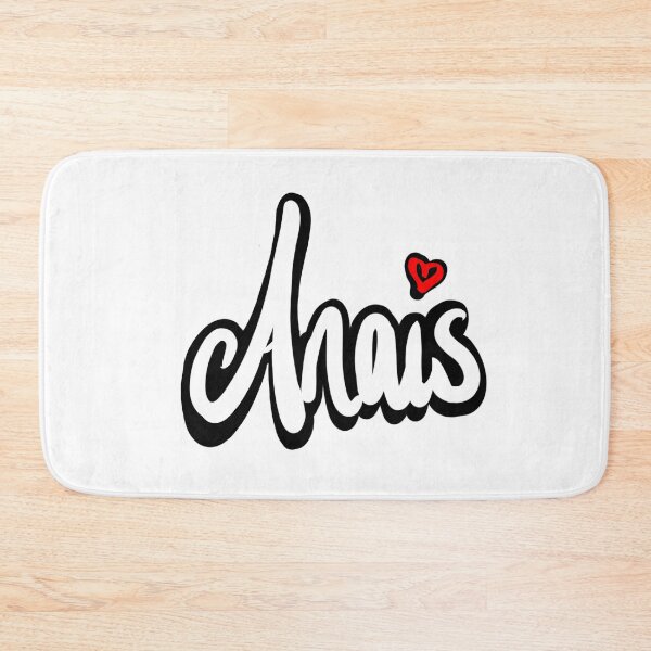 Item preview, Anais popular girls first name in white. Top 100 Personalized personalised customised name Anais  designed and sold by Artonmytee.