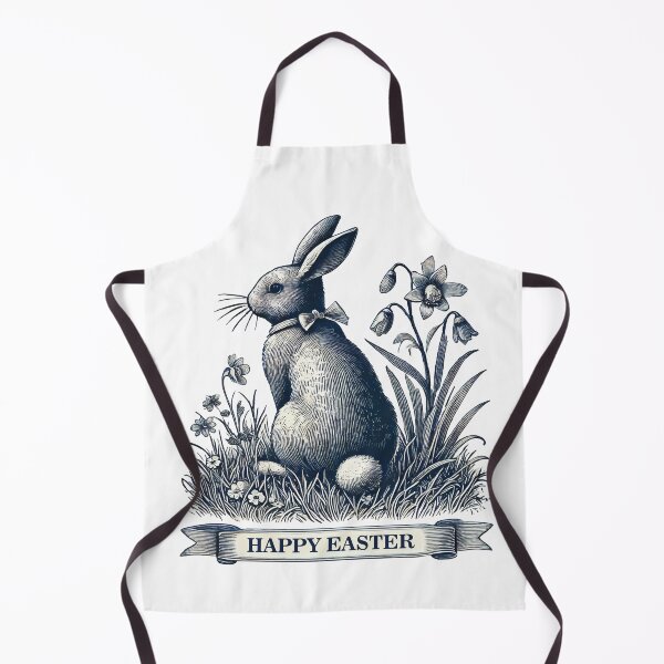Item preview, Easter Bunny Vintage Retro Cottagecore Aesthetics designed and sold by LuminOrb.