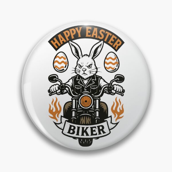 Item preview,  Easter Biker designed and sold by Metalborne.