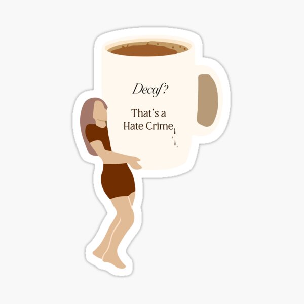 Dancing Iced Coffee Cup – Funny Cold Brew Lover Gift for Caffeine Addicts Sticker