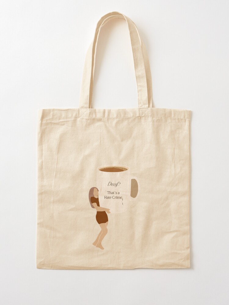 Thumbnail 2 of 5, Tote Bag, Dancing Iced Coffee Cup – Funny Cold Brew Lover Gift for Caffeine Addicts designed and sold by DunkinFan.