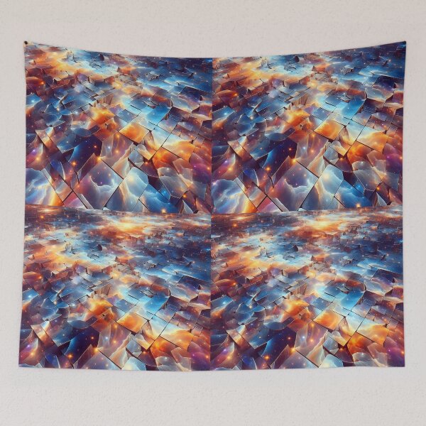 Item preview, Broken Mirrors Abstract Art  designed and sold by Intriguing Designs.