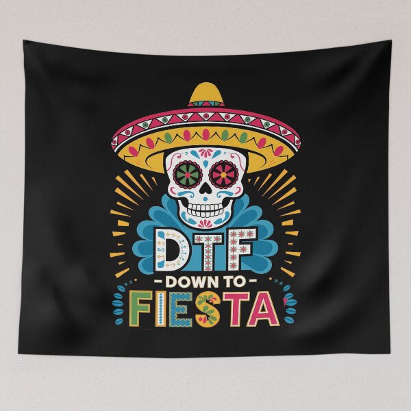 Item preview, Mexican Skull DTF designed and sold by aidenpier.