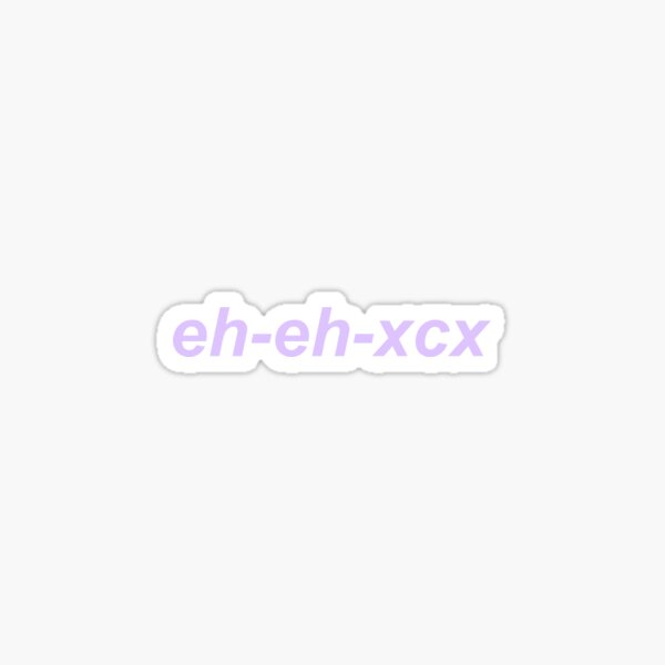 charli eh-eh-xcx Sticker