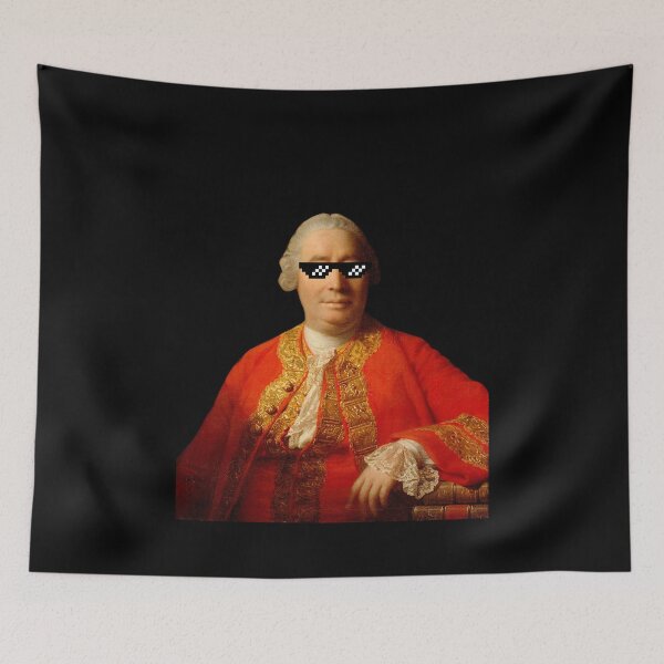 Item preview, David Hume with pixel sunglasses designed and sold by Cleanthes.
