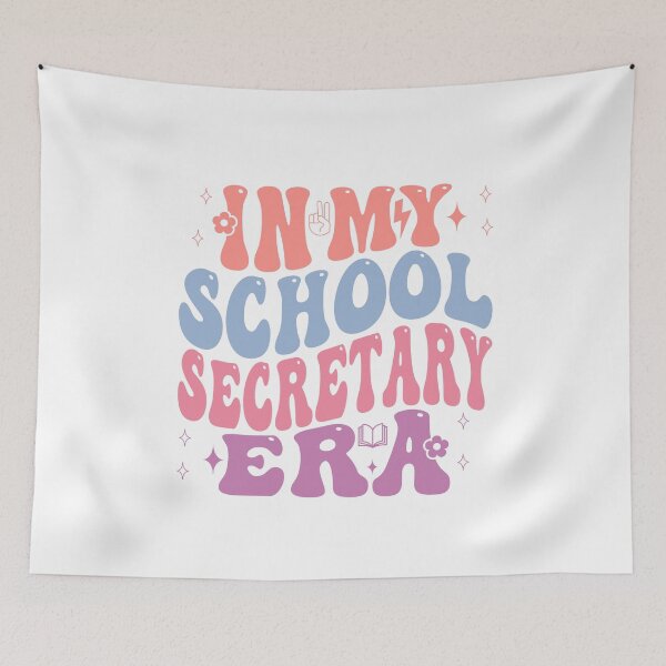 Item preview, In My School Secretary Era designed and sold by TeesYouWant.