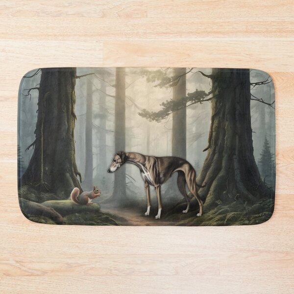 Item preview, Greyhound Forest Friend designed and sold by NikkiBear67.