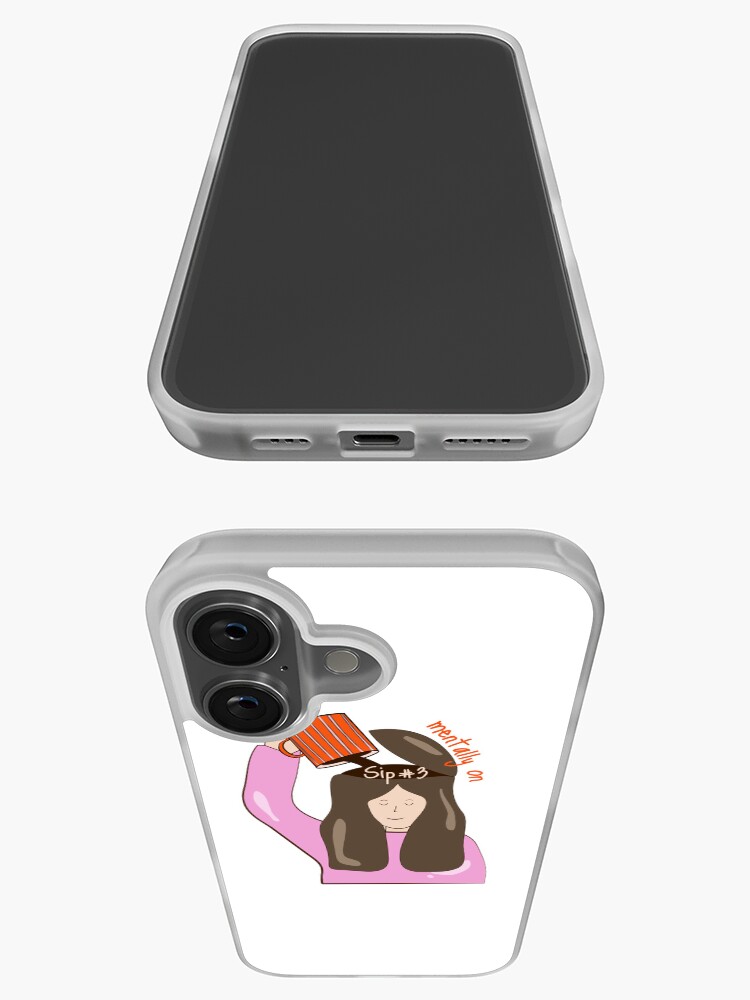 Thumbnail 3 of 5, iPhone Case, Mentally on My Third Coffee – Funny Iced Coffee Quote for Caffeine-Obsessed Girls designed and sold by DunkinFan.