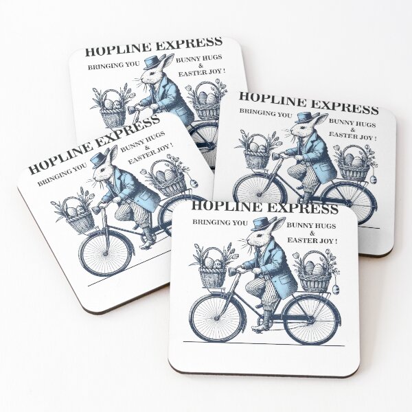 Item preview, Easter Hopline Express Retro Vintage Aesthetics designed and sold by LuminOrb.