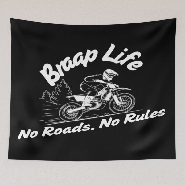 Item preview, Braap Life – Dirt Bike Rider. Motocross Freedom Tee designed and sold by Tomasz  Siennicki.