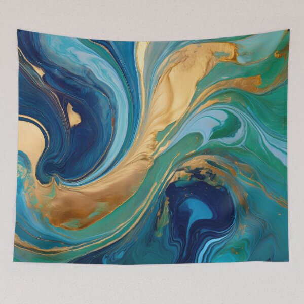 Item preview, Azure Currents designed and sold by AnTartstudios.