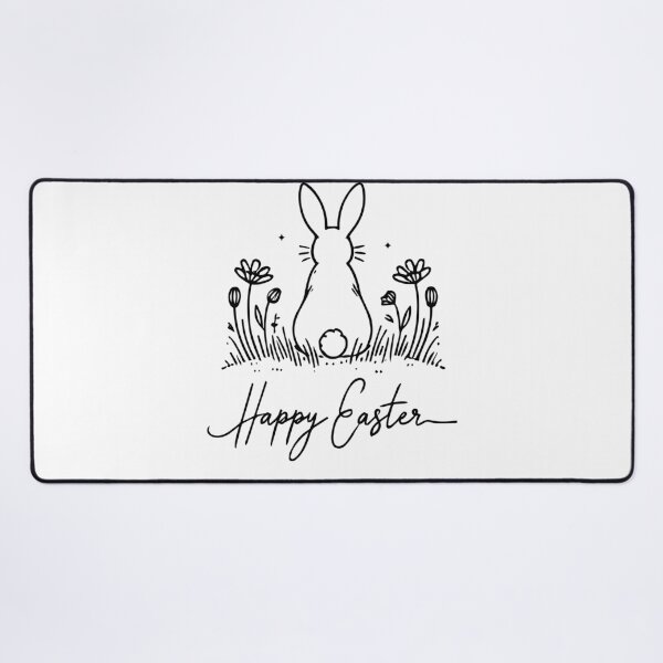 Item preview, Easter Retro Bunny Flowers Vintage Aesthetics designed and sold by LuminOrb.