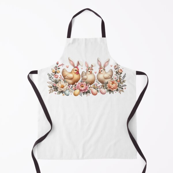 Item preview, Easter Retro Chickens With Easter Bunny Ears designed and sold by LuminOrb.