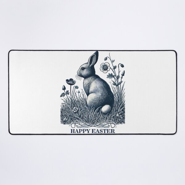 Item preview, Easter Bunny Retro Vintage Cottagecore Style designed and sold by LuminOrb.