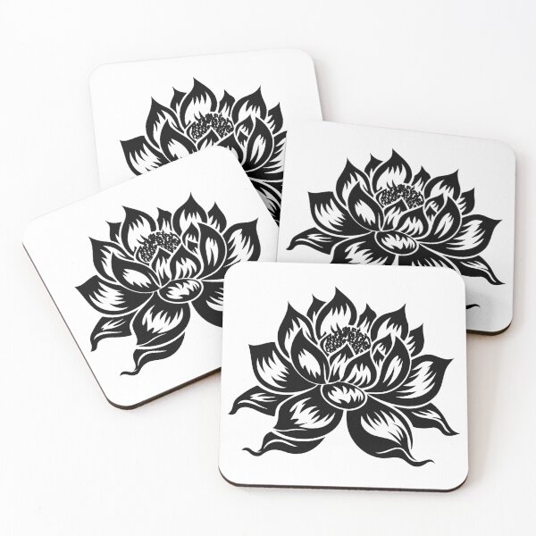 Item preview, Lotus Flower Sacred Bloom Water Lily Aquatic Plant Petal designed and sold by inkoutninja.