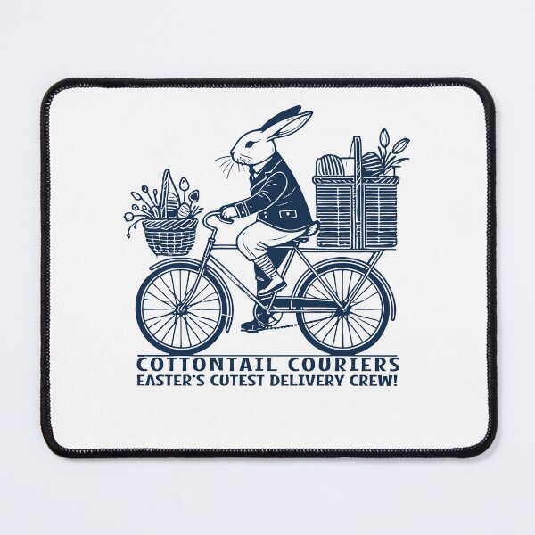 Item preview, Easter Cottontail Couriers Retro Aesthetics designed and sold by LuminOrb.