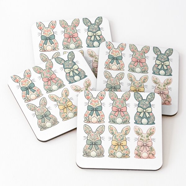 Item preview, Easter Retro Bunny Vintage Style Cottagecore designed and sold by LuminOrb.