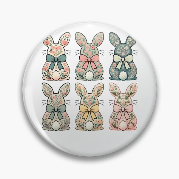 Item preview, Easter Retro Bunny Vintage Style Cottagecore designed and sold by LuminOrb.