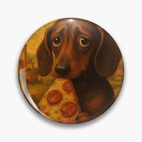 Item preview, Sad Sausage Dog - Italy Pizza designed and sold by Gracjan Mikitin.