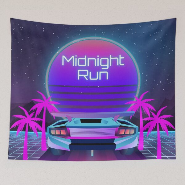 Item preview, Midnight Run - Neon Highway designed and sold by rdxart.