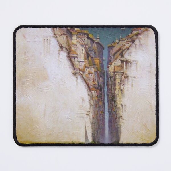 Item preview, City in the Cliffs – A Surreal Divide designed and sold by Grind107.