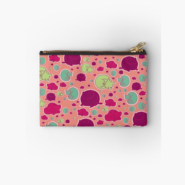 Item preview, Trippy Patchwork with Green and Red Cats by The Witch designed and sold by JoseYeste.