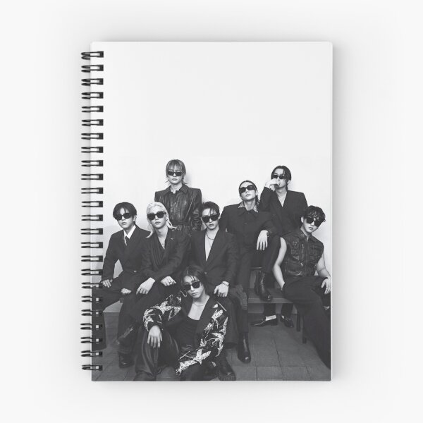 Item preview, Daddies Baddies black and white HOT Stray Kids group Image kpop SKZ ot8 Mixtape DominATE gift poster sticker designed and sold by Kpop-Noona.