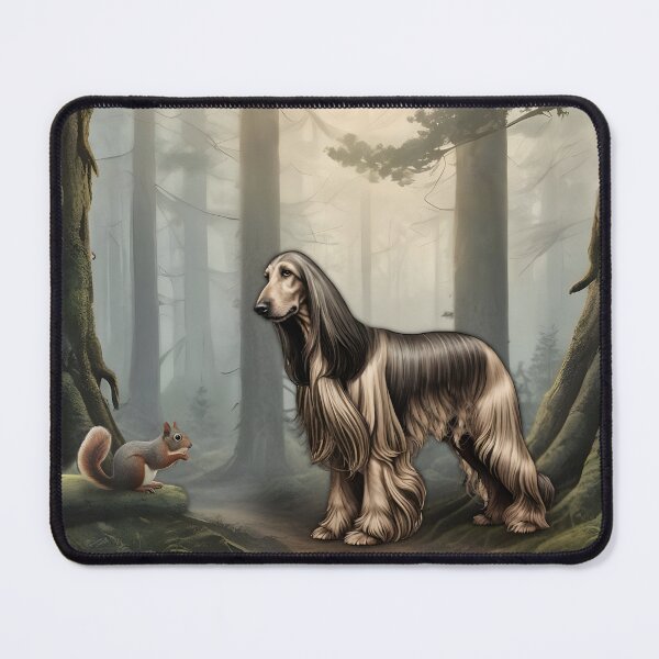 Item preview, Afghan Hound Forest Friend designed and sold by NikkiBear67.