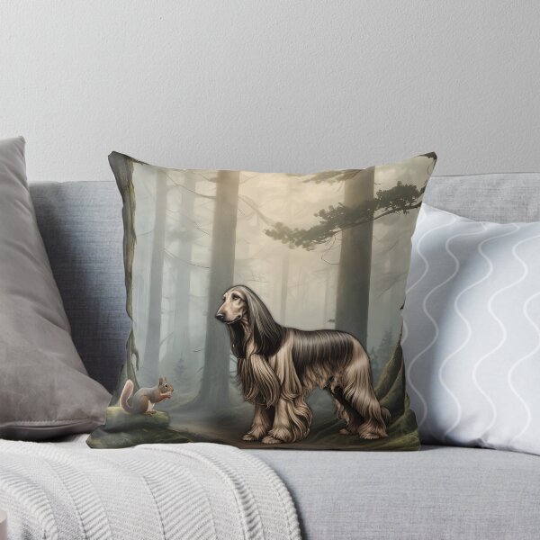 Item preview, Afghan Hound Forest Friend designed and sold by NikkiBear67.