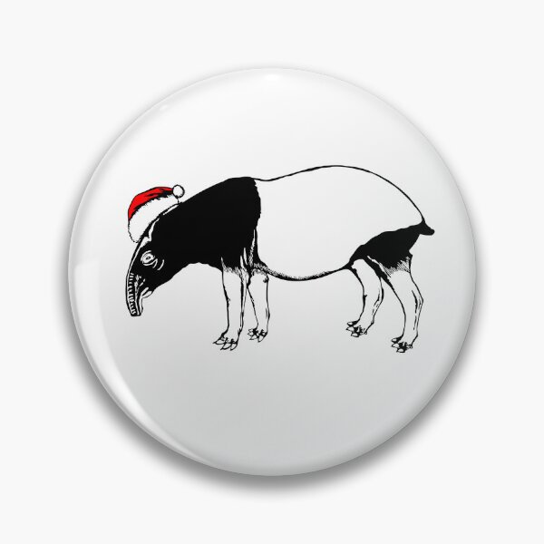 Item preview, Festive Malayan Tapir designed and sold by JollyCritters.