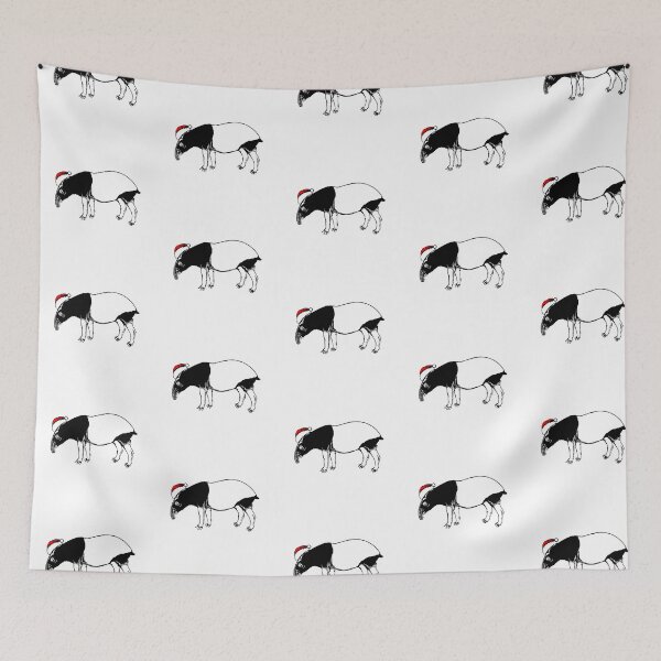Item preview, Festive Malayan Tapir designed and sold by JollyCritters.