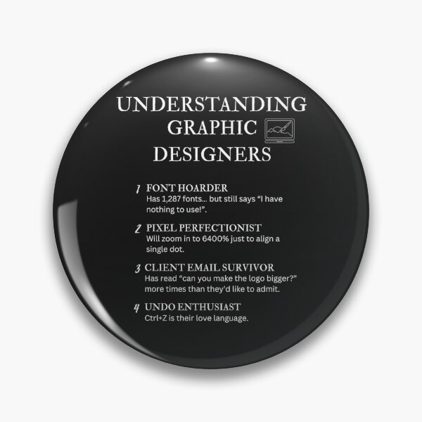 Item preview, Funny Graphic Designer Definitions – Creative Artist Humor Design – Black designed and sold by PsyFlow35.