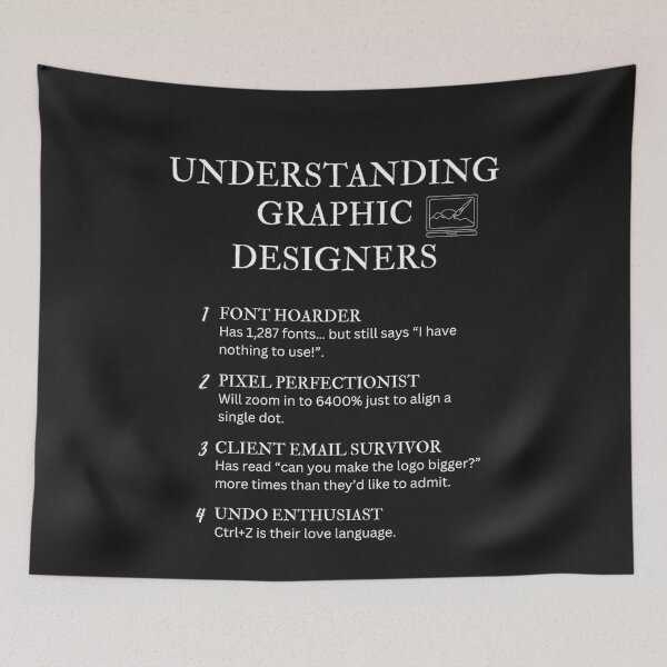Item preview, Funny Graphic Designer Definitions – Creative Artist Humor Design – Black designed and sold by PsyFlow35.